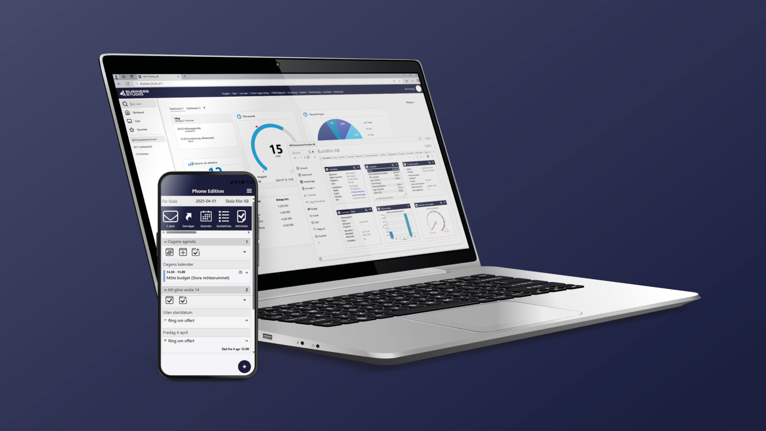 Business Studio Cloud ERP Affärssystem Giza